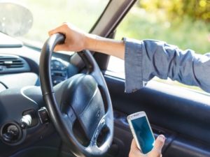 using cellphone while driving ticket